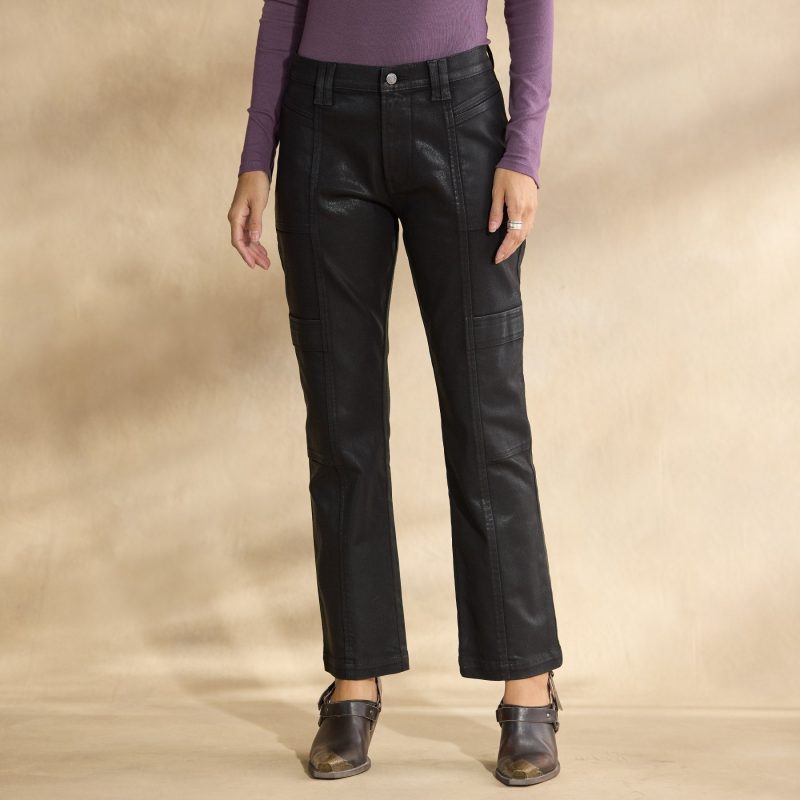 Coated Bronte Cargo Pants