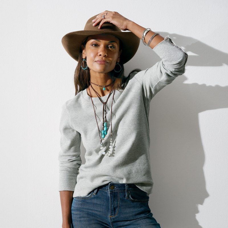 Crewneck Thermal. Petite