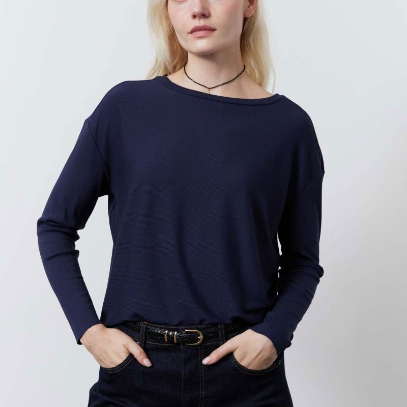 Essential Top With Buttons In The Back