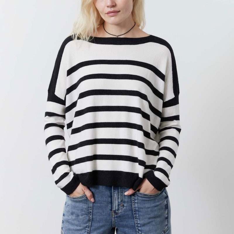 Not Too Oversized Striped Sweater